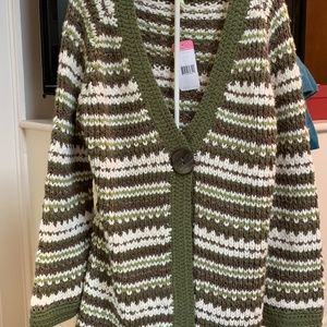 Sigurd Olsen chunky wide arm sweater. NWT. Retail‎ 149